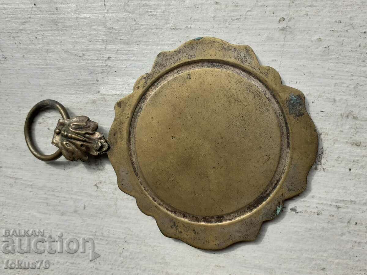 Δημοπρασία Μεγάλη μικρή θωρακική εικόνα - ορείχαλκος της Παναγίας Δημοπρασία Μεγάλη μικρή θωρακική εικόνα - ορείχαλκος της Παναγίας