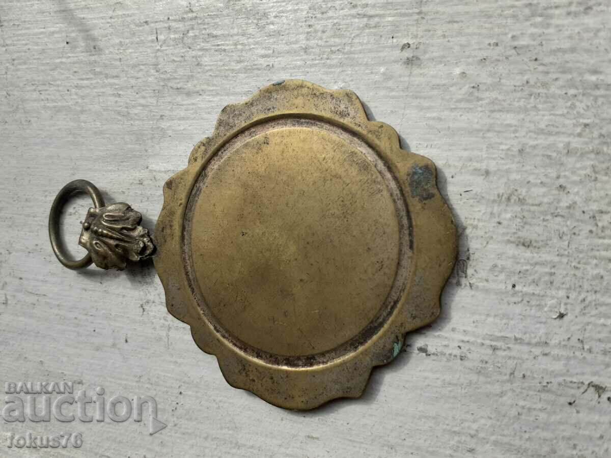 Παράδοση Μεγάλη μικρή θωρακική εικόνα - ορείχαλκος της Παναγίας Παράδοση Μεγάλη μικρή θωρακική εικόνα - ορείχαλκος της Παναγίας