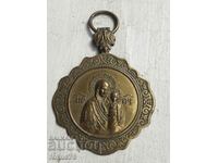 Great small pectoral icon - panagia brass