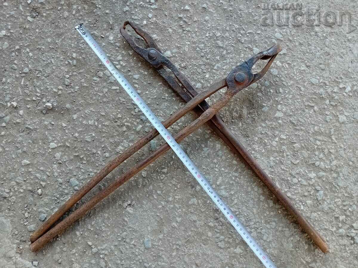 antique blacksmith's tongs lot with price 71.00 BGN | € 36.30 antique blacksmith's tongs lot with price 71.00 BGN | € 36.30