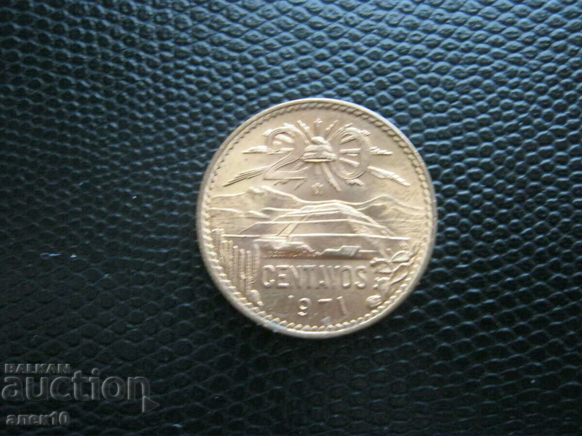 Mexic 20 centavos 1971