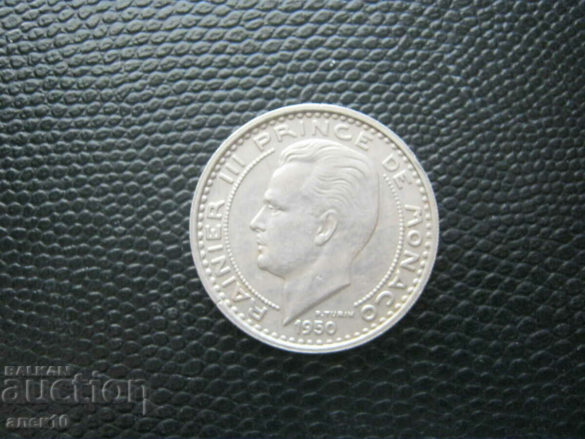 Монако  100  франк    1950