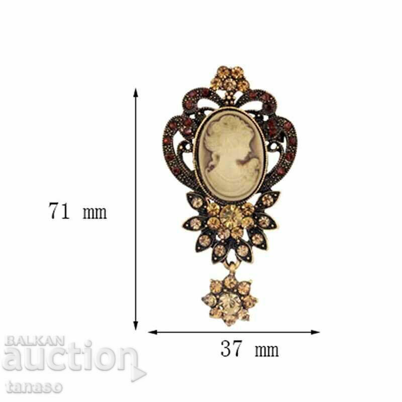 Auction Cameo brooch Auction Cameo brooch