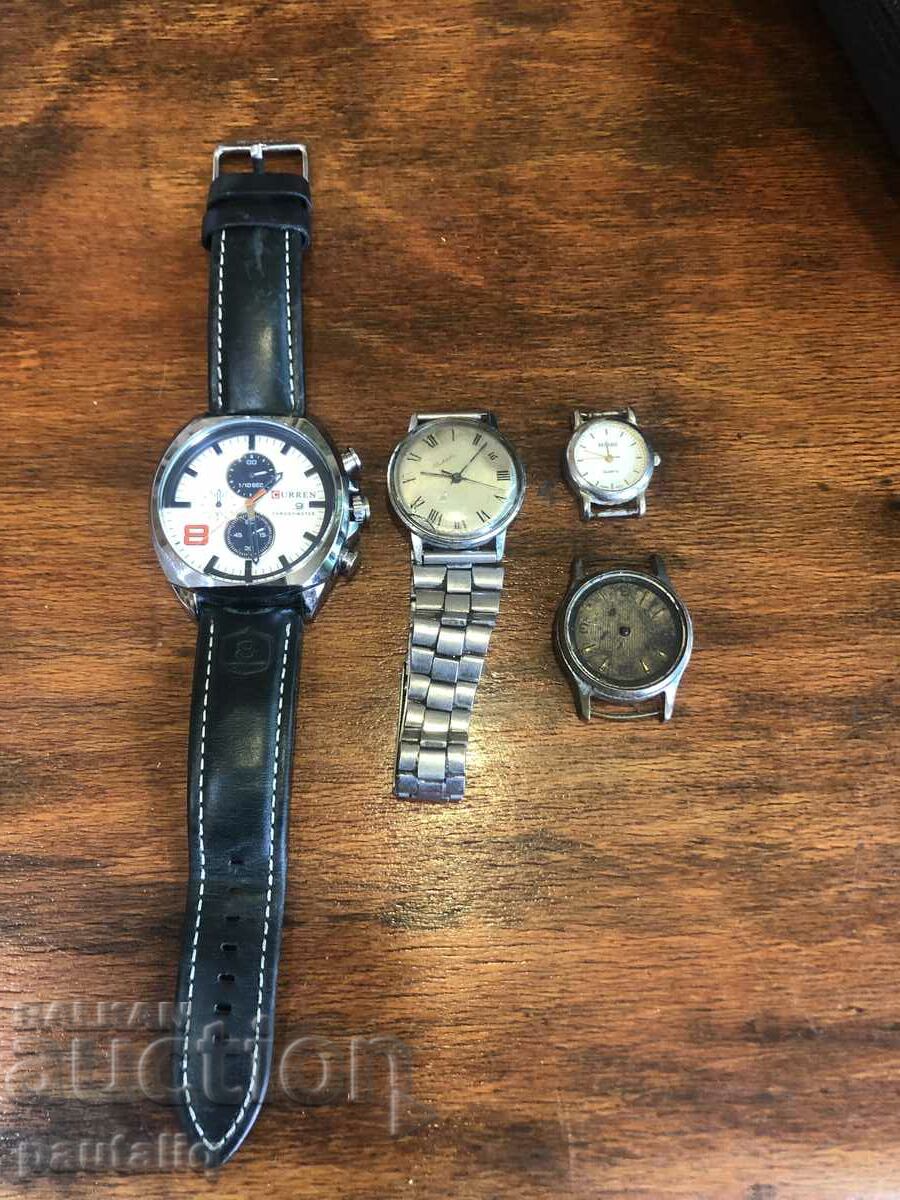 LOT OF MECHANICAL AND QUARTZ WATCHES