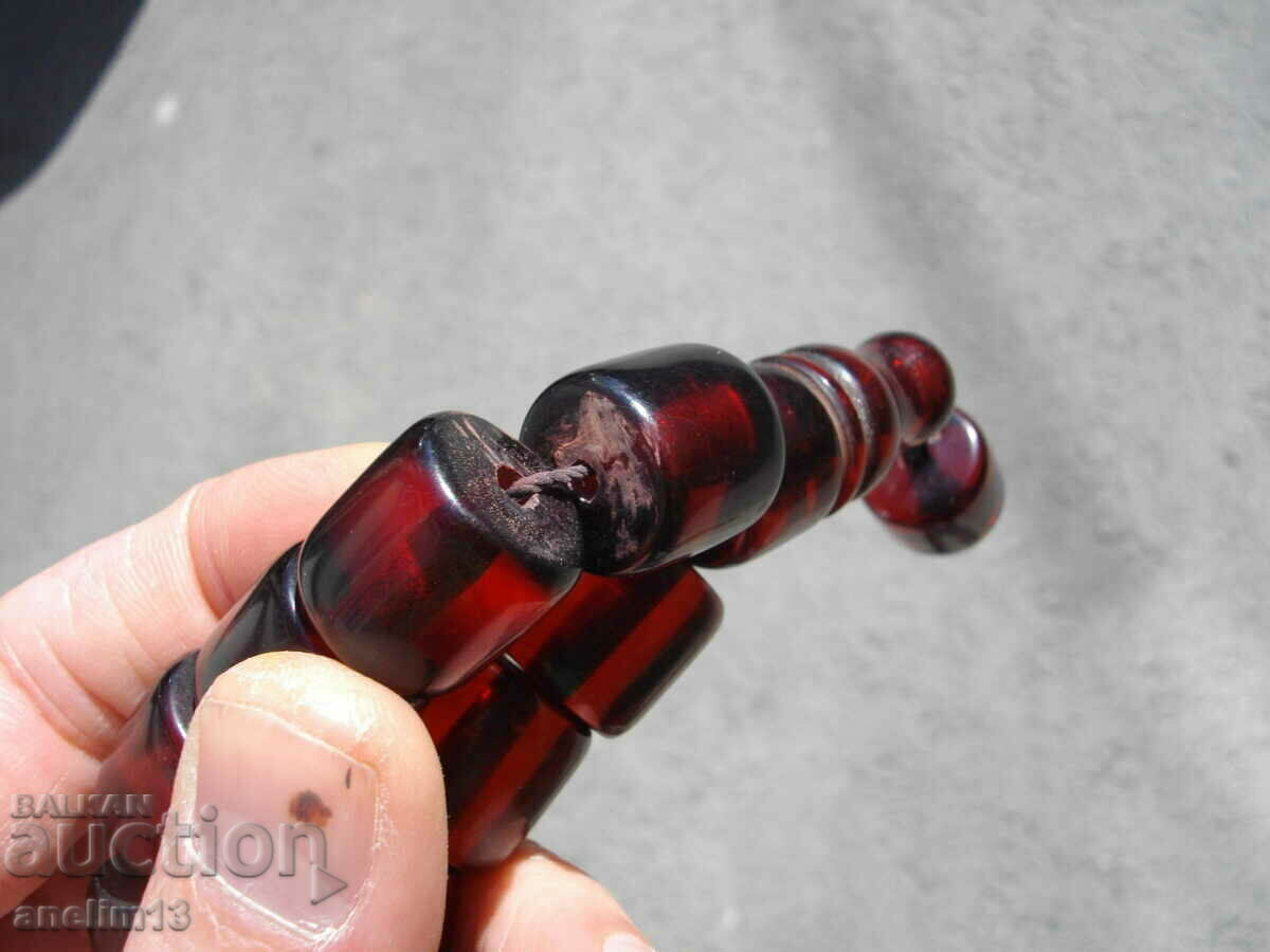 OLD RED ROSARY - 7 OLD RED ROSARY - 7