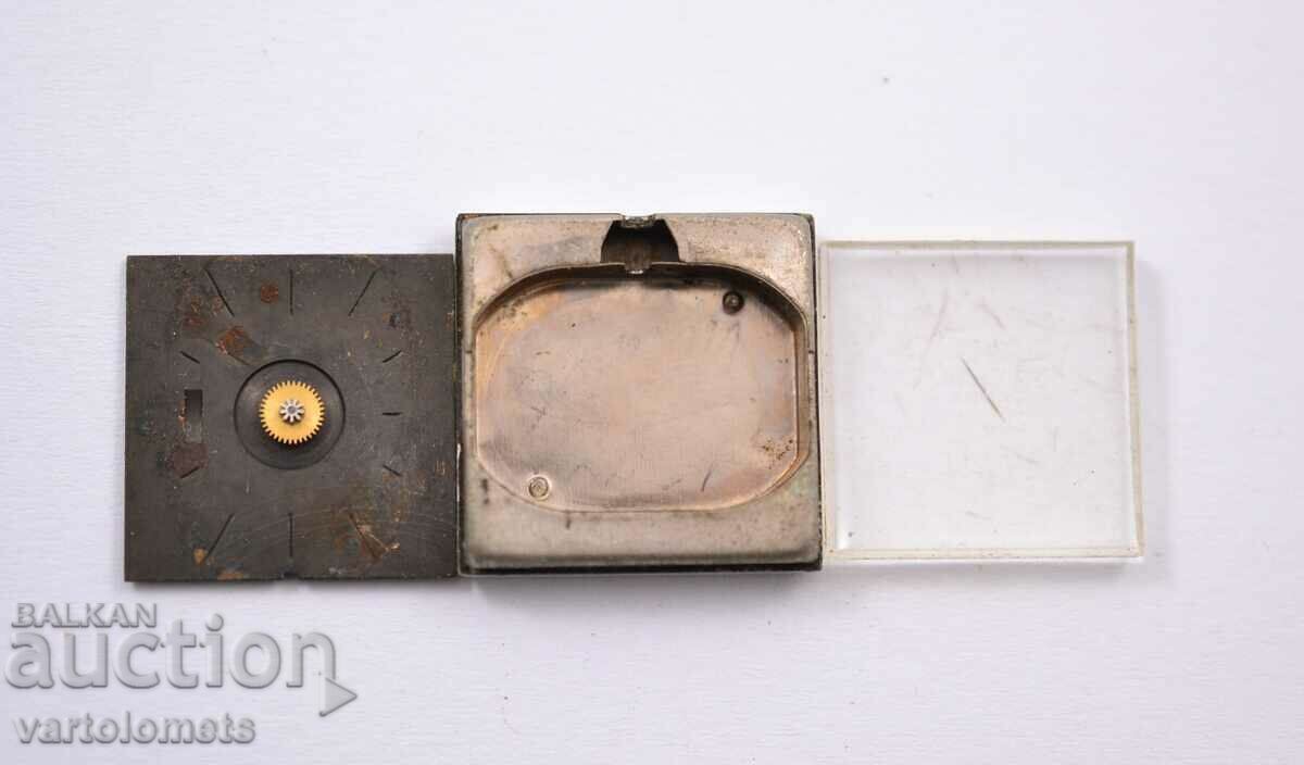 Dial, back cover and glass of a LATCH women's watch with price 3.00 BGN | € 1.53