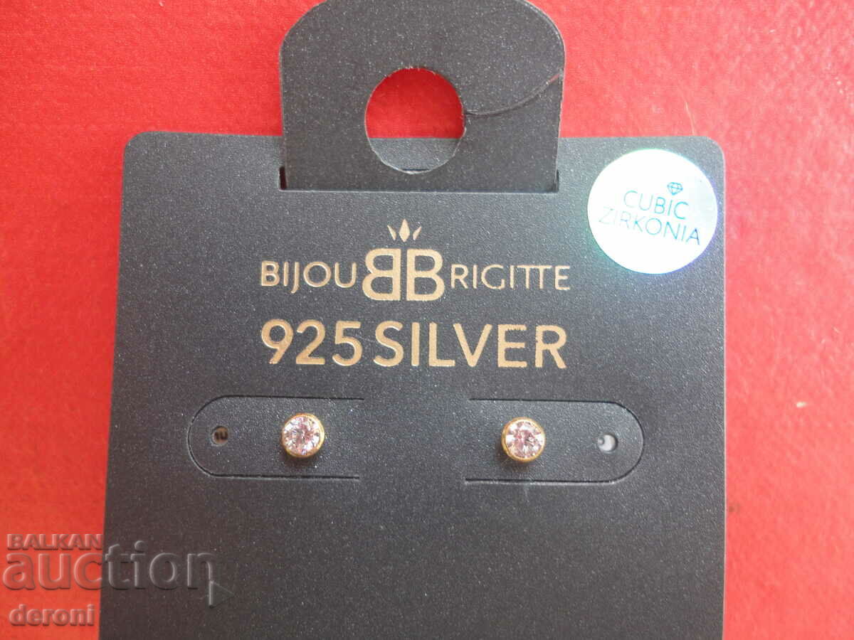 Σκουλαρίκια από επιχρυσωμένο ασήμι Σκουλαρίκια Bijov Brigite με τιμή 10.00 BGN | € 5.11 Σκουλαρίκια από επιχρυσωμένο ασήμι Σκουλαρίκια Bijov Brigite με τιμή 10.00 BGN | € 5.11