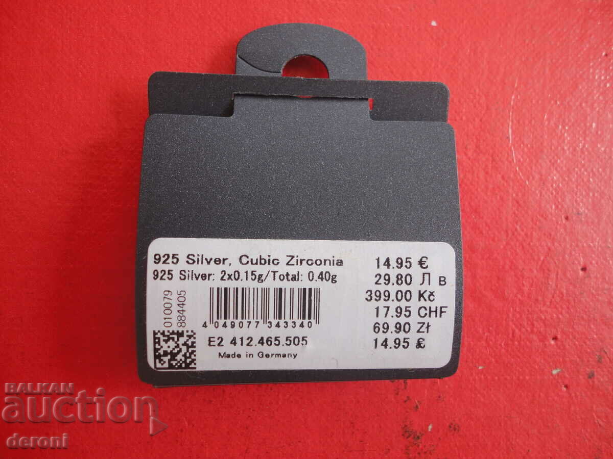 Δημοπρασία Σκουλαρίκια από επιχρυσωμένο ασήμι Σκουλαρίκια Bijov Brigite Δημοπρασία Σκουλαρίκια από επιχρυσωμένο ασήμι Σκουλαρίκια Bijov Brigite