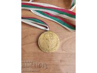 OSO parachuting medal - gold