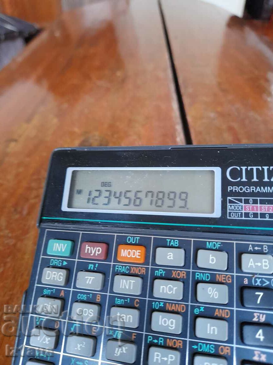 Стар калкулатор Citizen SRP 175 с цена 65.00 лв. | € 33.23 Стар калкулатор Citizen SRP 175 с цена 65.00 лв. | € 33.23