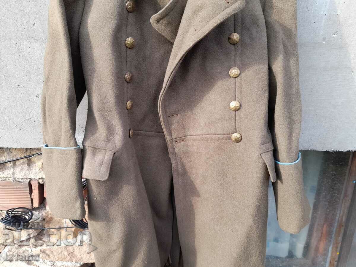 Auction Old military overcoat Auction Old military overcoat