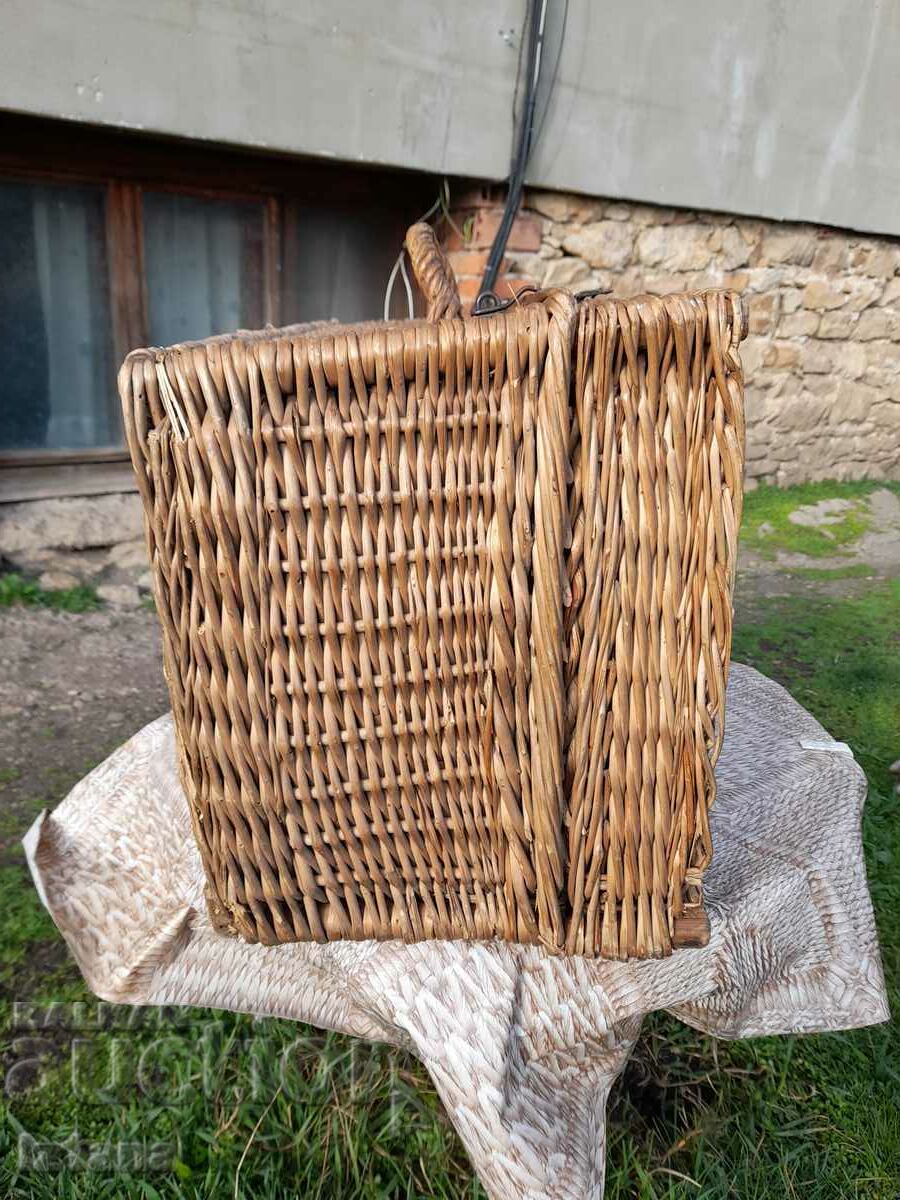 Delivery of Old wicker suitcase Delivery of Old wicker suitcase
