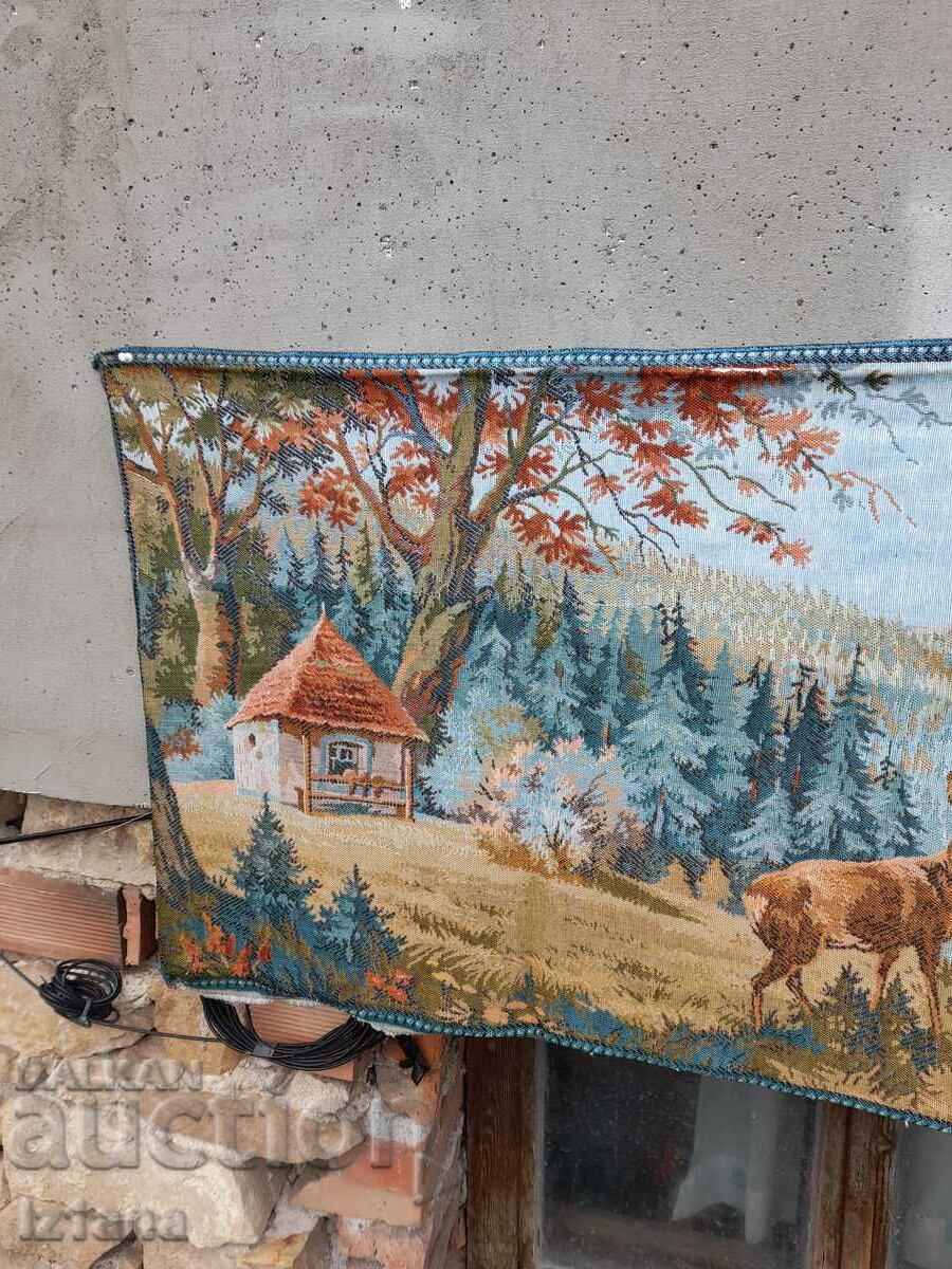 Auction Antique carpet, wall covering Auction Antique carpet, wall covering