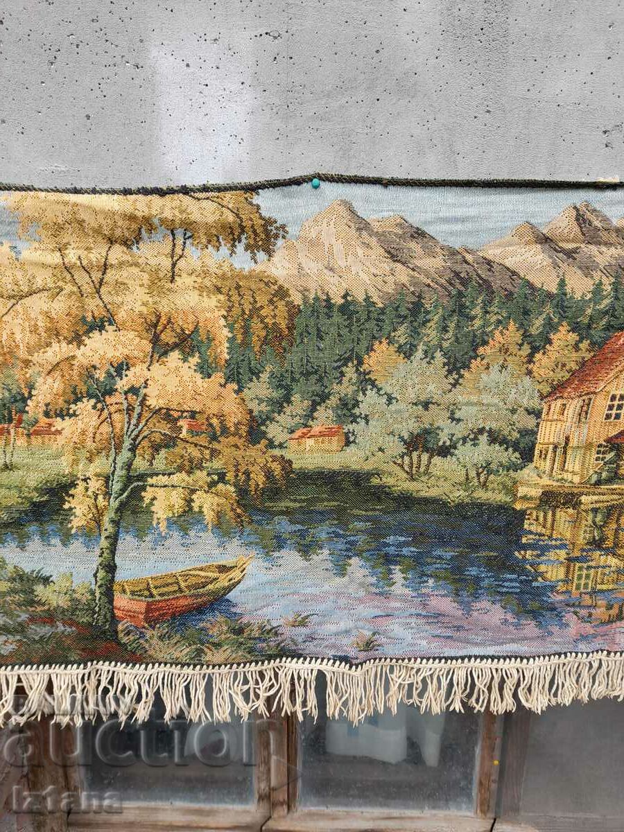 Delivery of Antique carpet, wall covering