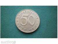 Germania III Reich 50 Pfennig 1938 E RRRR UNC