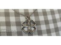 SILVER CLOVER PENDANT 2.48 GRAMS /925 SALT