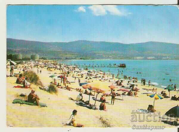 Κάρτα Bulgaria Sunny Beach The beach 1 **