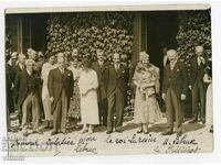 Цар Борис и царица Йоанна във Франция 1933  голяма снимка