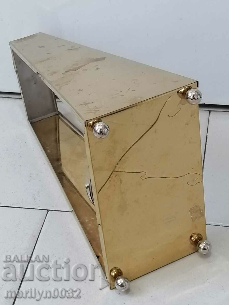 Portable candle holder brass decor, candelabra - 7 Portable candle holder brass decor, candelabra - 7