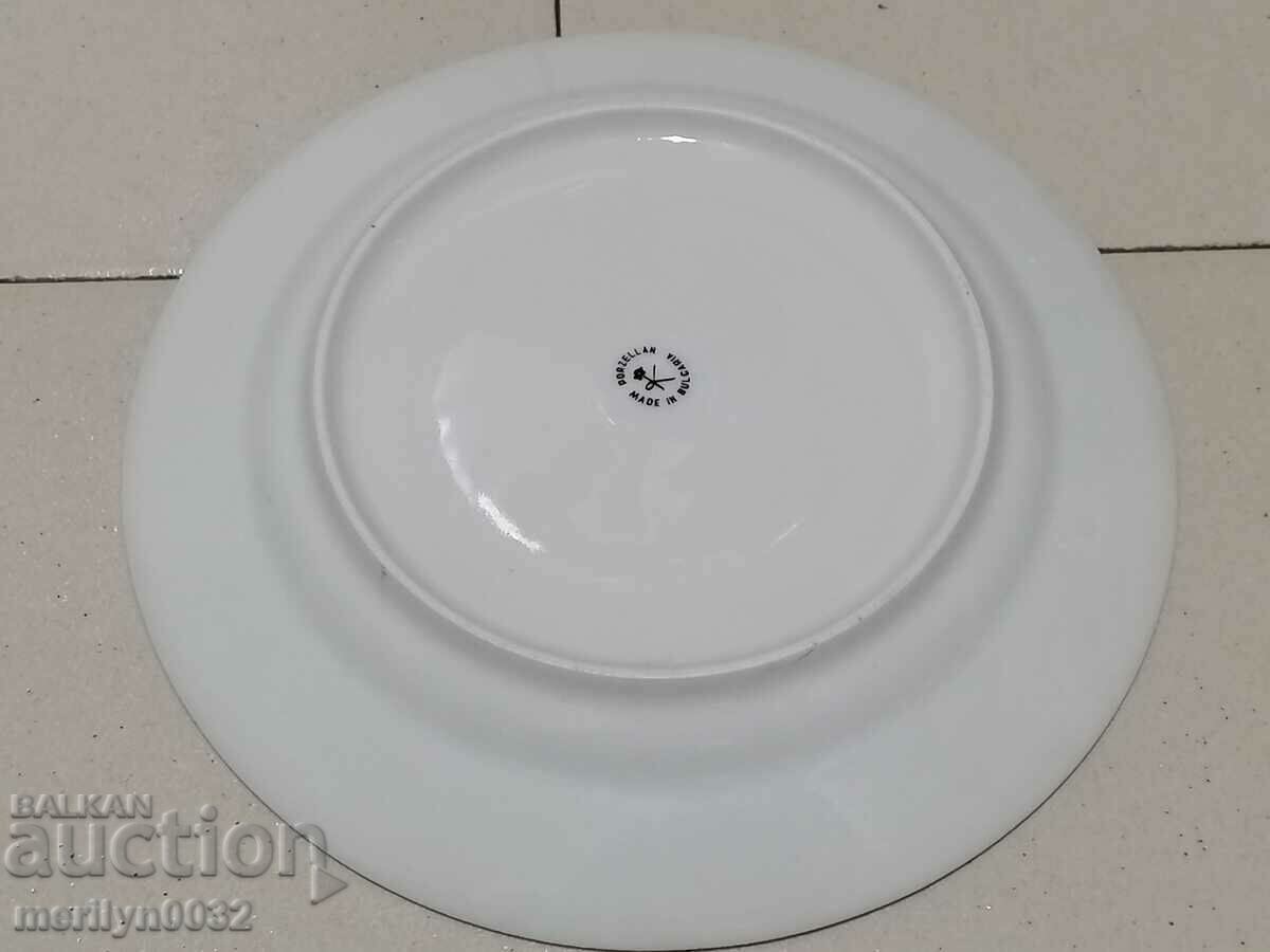 Bulgarian social porcelain plate 800 year uprising of Asen and Peter - 5 Bulgarian social porcelain plate 800 year uprising of Asen and Peter - 5