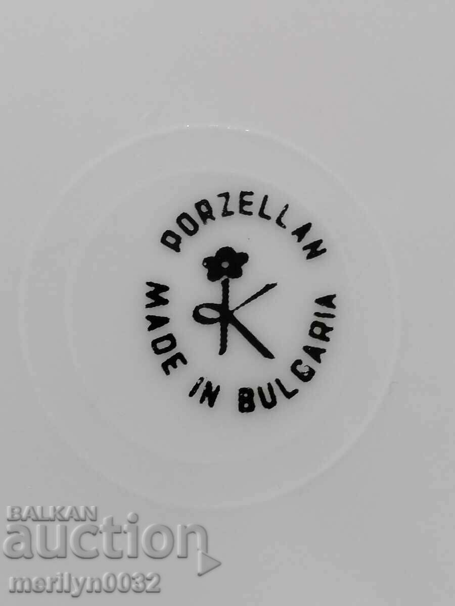 Bulgarian social porcelain plate 800 year uprising of Asen and Peter - 6 Bulgarian social porcelain plate 800 year uprising of Asen and Peter - 6