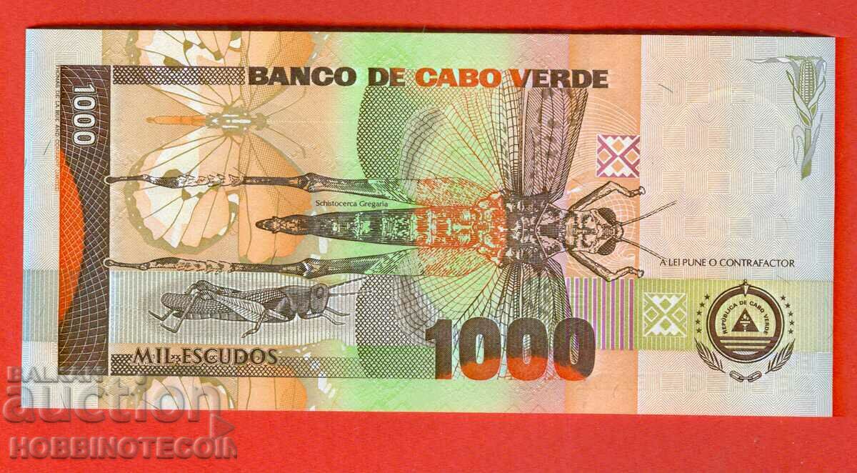 CAPE VERDE CAPE VERDE 1000 1 000 issue issue 2002 NEW UNC with price 64.99 BGN | € 33.23 CAPE VERDE CAPE VERDE 1000 1 000 issue issue 2002 NEW UNC with price 64.99 BGN | € 33.23