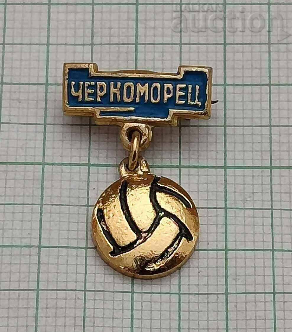 FOOTBALL CHERNOMORETS ODESSA USSR BADGE
