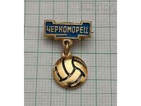 FOOTBALL CHERNOMORETS ODESSA USSR BADGE