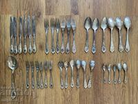 Epzing silver plated flatware, V.P.C.P, A.800 - 37 pieces