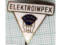 15300 Badge - company Elektroimpex - bronze enamel