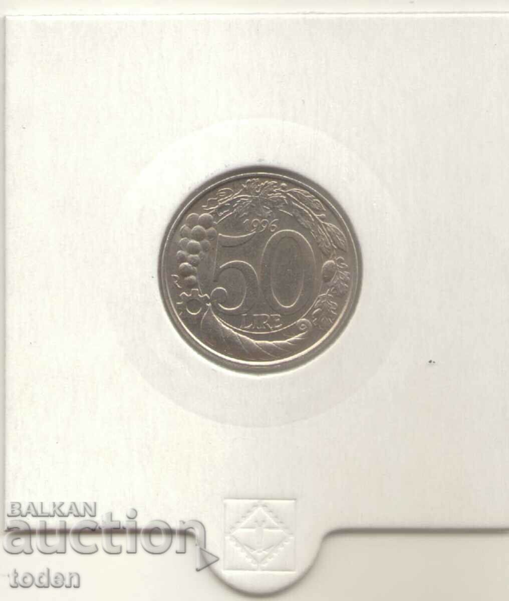 Auction Italy-50 Lire-1996 R-KM# 183 Auction Italy-50 Lire-1996 R-KM# 183