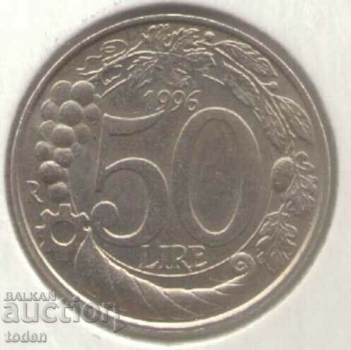 Italia-50 Lire-1996 R-KM# 183