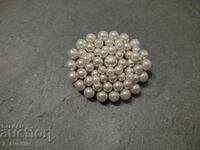Old brooch studded with pearls, 03/23/24