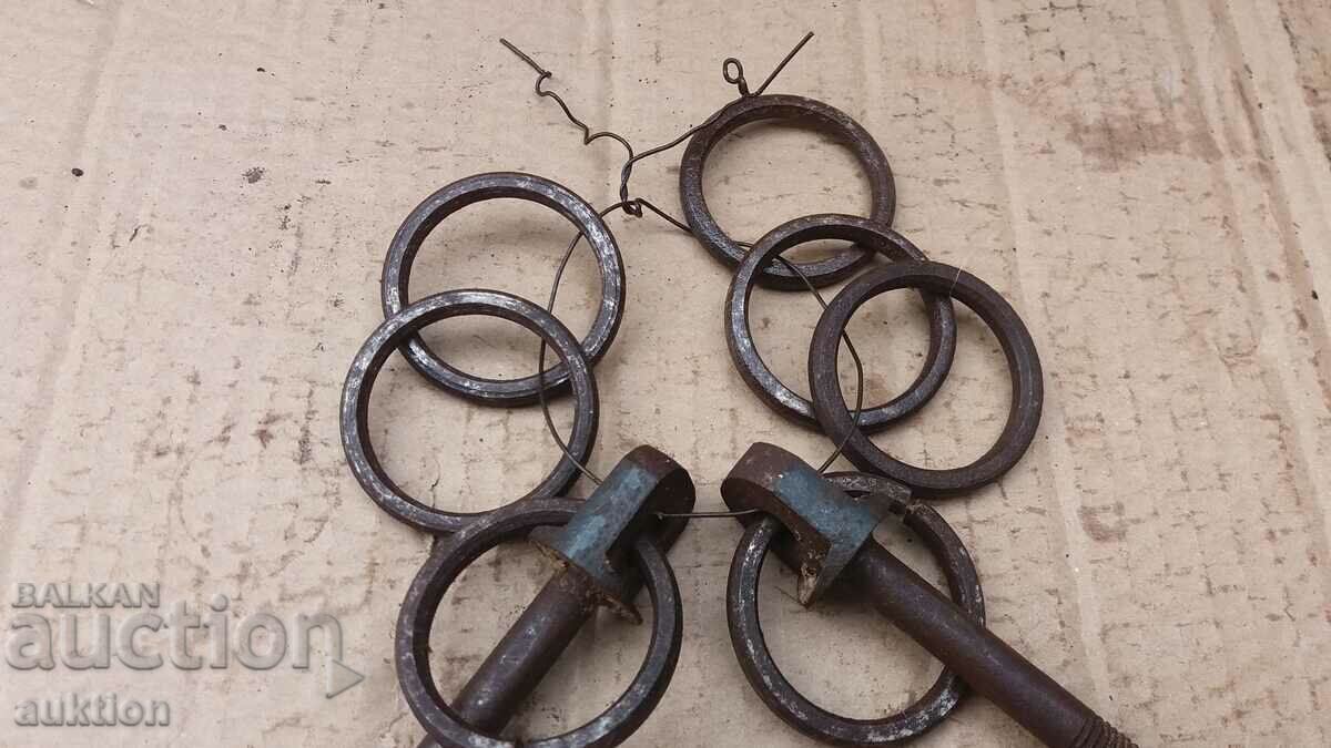 SOLID FORGED GATE LOCKS - REVIVAL - 7 SOLID FORGED GATE LOCKS - REVIVAL - 7