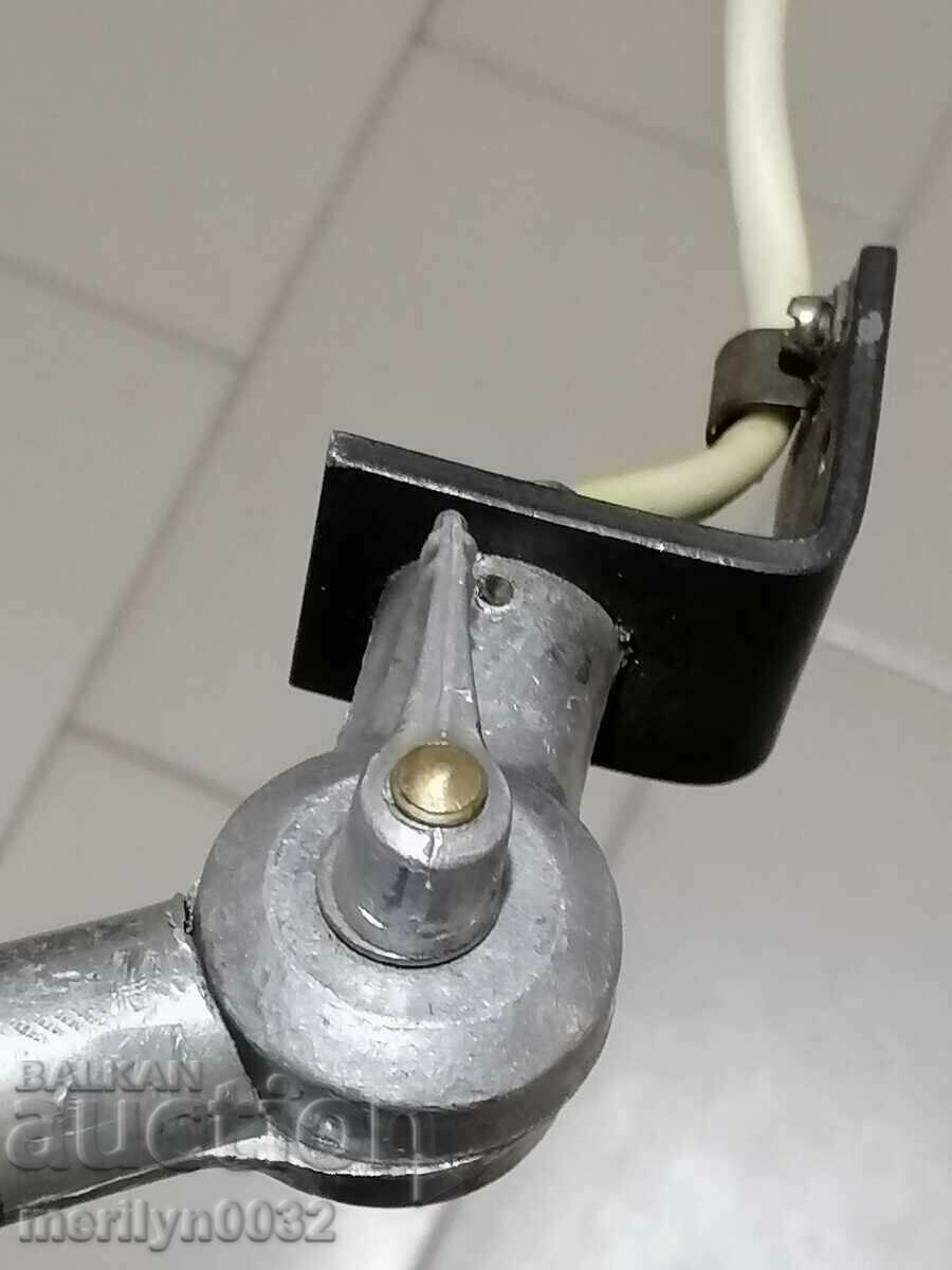 Movable electric industrial lamp bakelite, USSR enamel Lux lampion - 6 Movable electric industrial lamp bakelite, USSR enamel Lux lampion - 6