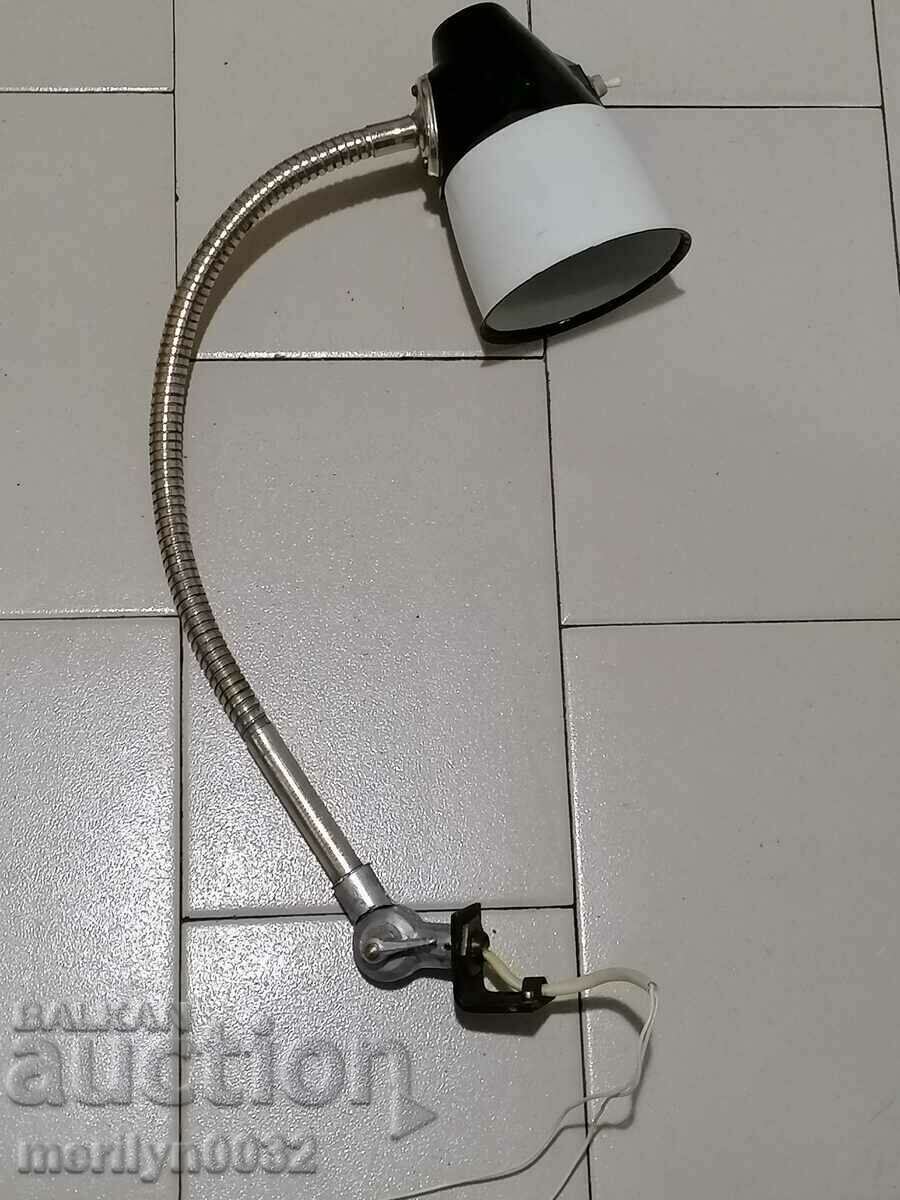 Lampa industriala electrica mobila bachelita, URSS email Lux lampion