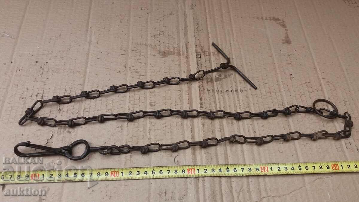 OLD FORGED CHAIN WITH FORGED CLASP with price 2.99 BGN | € 1.53 OLD FORGED CHAIN WITH FORGED CLASP with price 2.99 BGN | € 1.53
