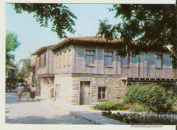 Κάρτα Βουλγαρία Sozopol Παλιά σπίτια 7**