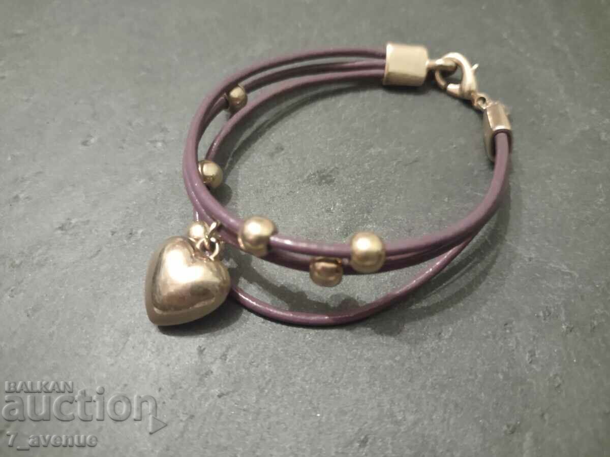 Bracelet, with heart, seal, 23.03.24