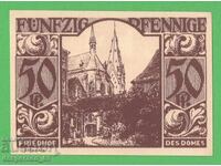 (¯`'•.¸NOTGELD (гр. Paderborn) 1921  UNC -50 пфенига ´¯)