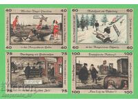 (¯`'•.¸NOTGELD (orașul Neugraben-Hausb) 1921 UNC -2 buc. bancnote