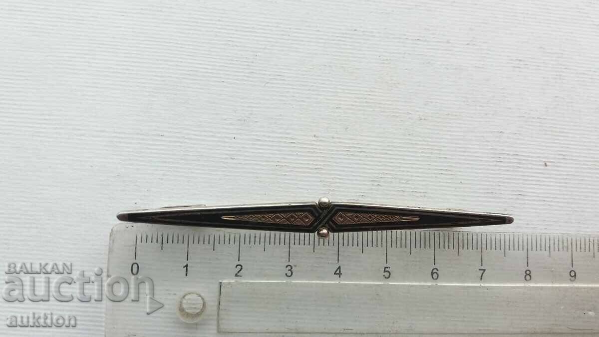 Auction SOLID SILVER PLATED TIE PIN Auction SOLID SILVER PLATED TIE PIN