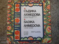 Sadika Ahmedova, VMA 10602, disc de gramofon, mare