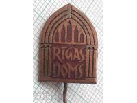 15331 Badge - Riga - bronze enamel