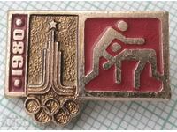 15337 Badge - Olympics Moscow 1980