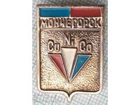 15352 Badge - USSR cities Monchegorsk