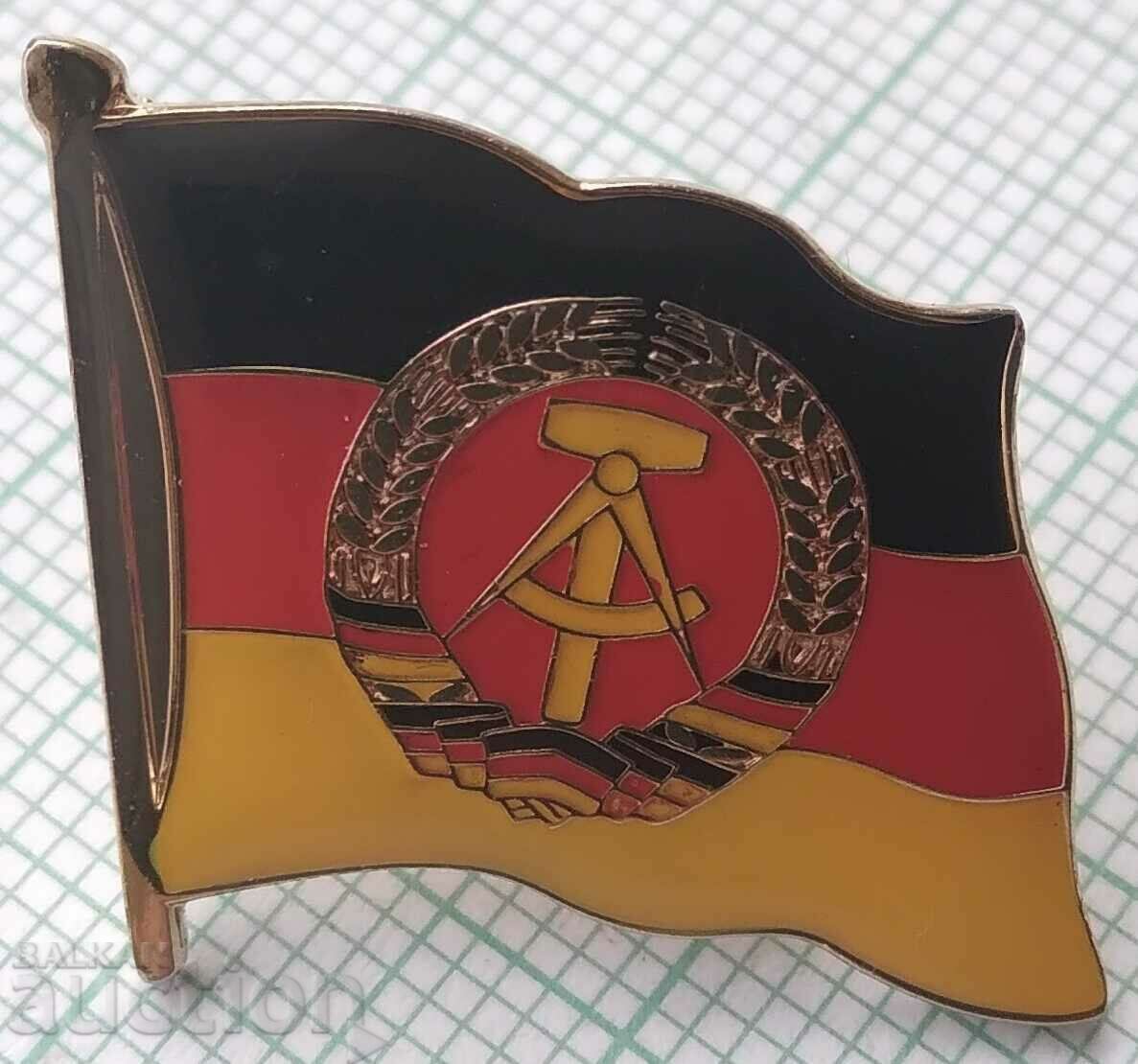 15354 Значка - флаг знаме ГДР