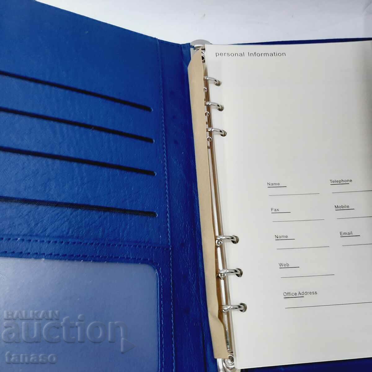 Auction Promotional leather folder with built-in external battery(7.4) Auction Promotional leather folder with built-in external battery(7.4)