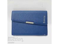 Promotional leather folder with built-in external battery(7.4)