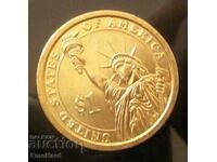 САЩ Президентски долар 2012 Гровер Кливлан 22-ри президент P